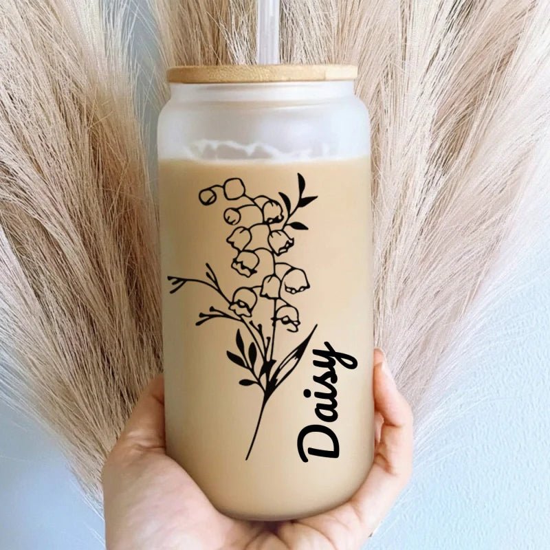 Personalized 16oz Glass Cup - Cupmint