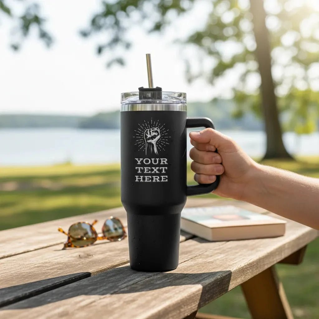 Personalized 40oz Stainless Steel Tumbler - Cupmint