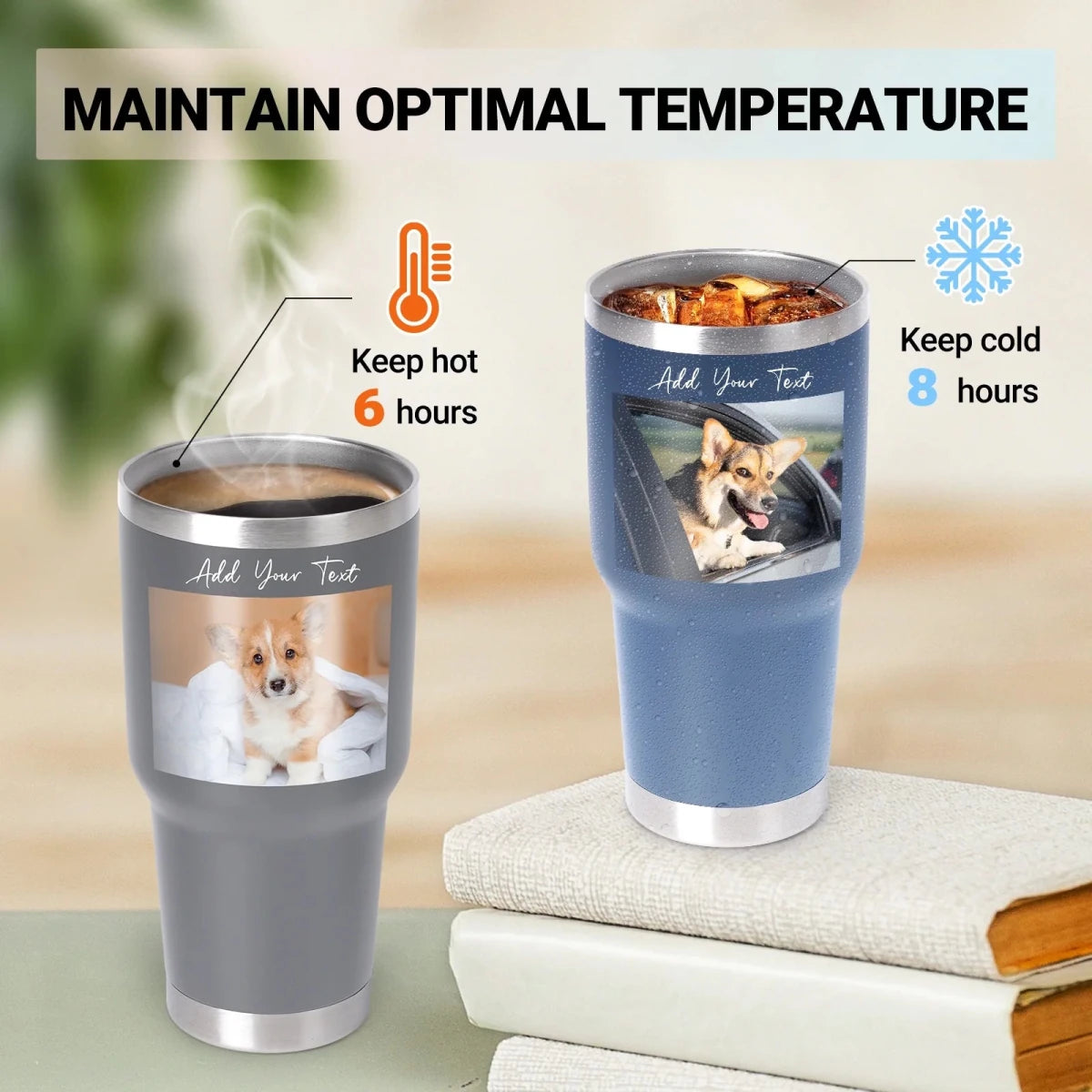 Personalized 30oz Stainless Steel Tumbler - Cupmint